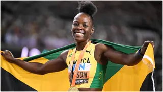 Shericka Jackson Narrowly Misses World Record, but Wins Women’s 200m in Brussels