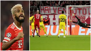 Eric Maxim Choupo-Moting scores a worldie for Bayern Munich against Inter Milan
