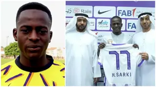 Flying Eagles winger Haliru Sarki secures mega million move to UAE giants