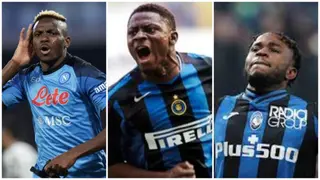 Victor Osimehen, Obafemi Martins, 5 Other Nigerian All-Time Top Scorers in the Serie A