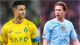 Liverpool vs Man City: Fan Tells De Bruyne to Join Ronaldo at Al Nassr During EPL Tie, Video