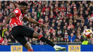 Inaki Williams Scores 'Cracking' Volley for Athletic Bilbao in Thrashing of Atletico Madrid: Video