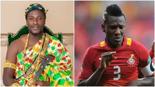 Asamoah Gyan Dazzles in Traditional Wear as He Celebrates Ghana's 66th Independence Day