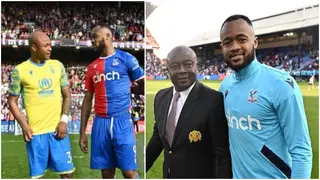 Proud Father Abedi Pele Watches Sons on Final Day of EPL as Crystal Palace Engage Nottingham Forest