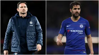Cesc Fabregas aims brutal dig at Frank Lampard as Chelsea continues to crumble
