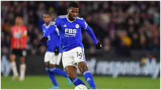 Leicester City manager Brendan Rodgers tells Kelechi Iheanacho what he must do to score goals