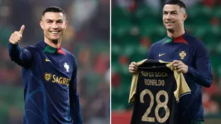 Cristiano Ronaldo: GOAT honoured by Sporting Lisbon ahead of Euro qualifier against Iceland