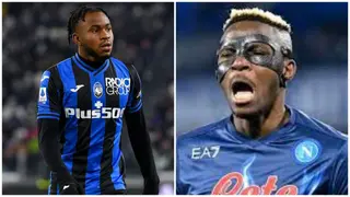 Victor Osimhen, Ademola Lookman Nominated for Team of the Season in Serie A