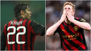 Who is better? Kaka and De Bruyne Face Off in Epic Clash for Playmaker Supremacy