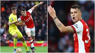 Confusion at Arsenal as Granit Xhaka appears to snub captaincy during Brentford game