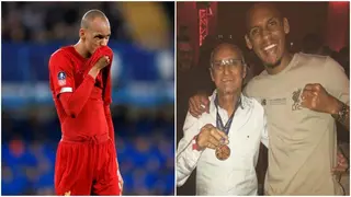 Liverpool star Fabinho's father dies as wife posts emotional statement