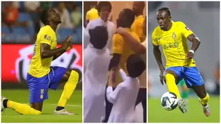 Video: Sadio Mane Mobbed By Fans in Riyadh as he Visits Mosque for Friday Prayer