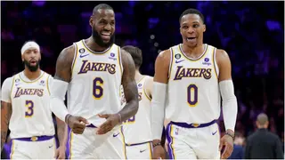 LeBron James pays tribute to Russell Westbrook and traded Lakers players