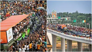 Ivory Coast vs Nigeria: Thousands flock Abidjan to celebrate AFCON success
