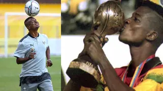 1995 U17 FIFA World Cup winner wows fans during Dortmund Legends versus African Giants game