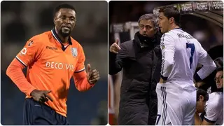 Emmanuel Adebayor recounts how Mourinho 'killed' Ronaldo's confidence at Real Madrid