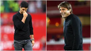 Antonio Conte aims subtle dig at Mikel Arteta after Arsenal's EPL title hopes vanish