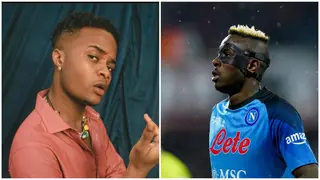 Osimhen: Nigerian Singer Crayon Sends Warning to Man United Premier League Rivals