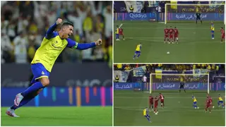 Watch Ronaldo's jaw dropping freekick which inspired Al-Nassr to fightback win