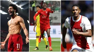Highest Scoring Africans in 2021/2022: Mohamed Salah, Sebastien Haller and Michael Olunga Feature