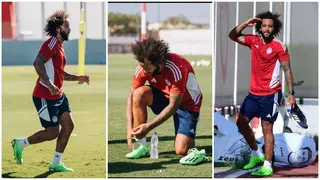 Real Madrid legend Marcelo trains with new club ahead of debut game