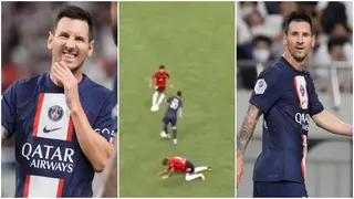 Lionel Messi leaves commentator in stitches after sublime skill leaves Urawa player on the floor