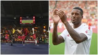 Georginio Wijnaldum: Former Liverpool star gets heroic welcome at Stadio Olimpico after Roma move