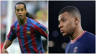 Two time Ballon d’Or winner Ronaldinho makes bold prediction about Kylian Mbappé