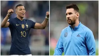 Kylian Mbappe equals Lionel Messi’s World Cup record after netting brace against Denmark
