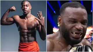 Michael Boapeah: Ghanaian Kickboxer’s Devastating Punch Knocks Out Front Teeth of Congolese Fighter