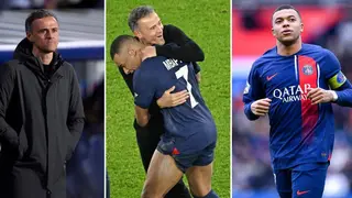 Paris Saint Germain manager Luis Enrique is hopeful that Kylian Mbappe stays with Ligue 1 champions