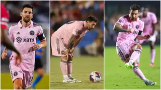 Messi Caught Moving the Ball 'Illegally' Before Scoring Stunning Free Kick, Video
