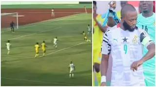 Ghanaian football fans rave over Gladson Awako's worldie for Black Galaxies against Benin