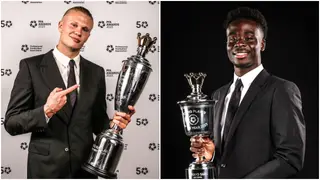 Erling Haaland, Bukayo Saka: How Premier League Stars React to Winning PFA Awards