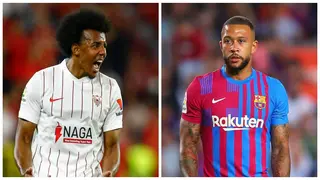 Barcelona reportedly offer Memphis Depay for Sevilla's Jules Kounde in swap deal