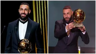 Karim Benzema's brilliant response when he was told he was the second-oldest Ballon d'Or winner