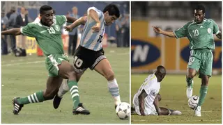 Okocha Holds the Record for the Most Successful Dribbles in a FIFA World Cup Game