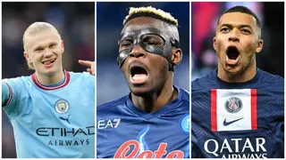 Osimhen ranked 4th behind Haaland, and Mbappe in the top 10 list of most valuable players in the world