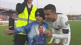 Ronaldo Melts Hearts Again With Touching Gesture After Goal on 200th Portugal Appearance