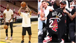 Jimmy Butler and Neymar Battle for $100 in Friendly Bowling Clash: Video