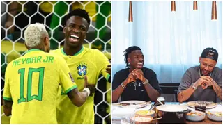 Real Madrid’s Vinicius Jr Spotted Hanging Out With PSG Star Neymar in Brazil