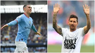 Man City Ace Phil Foden Breaks Record Held by Lionel Messi After Scoring Hat Trick vs Man United