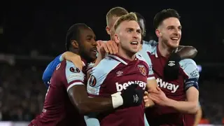 UEFA Europa League: Resilient West Ham United Draw With Olympique Despite Controversial Red Card