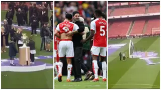 Leaked Video Shows Arsenal's Practice Run for Premier League Trophy Presentation at Emirates