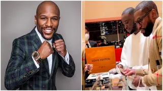 Boxing Superstar Floyd Mayweather Flaunts $20million Watches to Prove He Is Not Broke