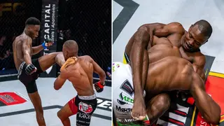 Senegal’s Amada Diop Steamrolls Nico Yamdjie in 24 Seconds in Action Packed Heavyweight Bout at EFC 99