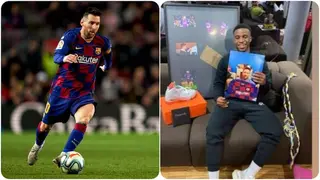 Lionel Messi sends surprise birthday gift to 15-year-old Borussia Dortmund star Moukoko