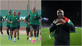 AFCON 2023: Pitso Mosimane Sends Bafana Bafana Message of Support Ahead of Morocco Clash