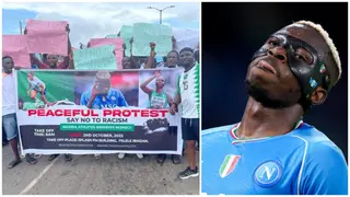 Victor Osimhen: Nigerians Protest Against Napoli’s Treatment of Super Eagles Star