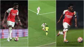 Arsenal fans think they have another Bukayo Saka after clip of U21s goes viral